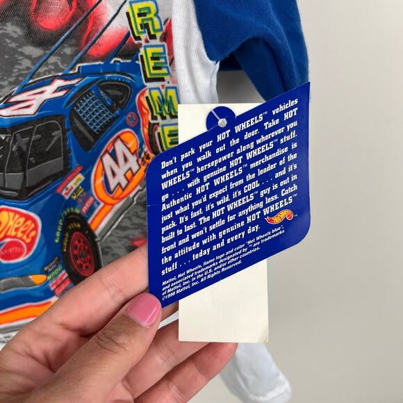 Vintage Mattel Hot Wheels 1998 Tee Shirt 7 NWT - Picture 8 of 8